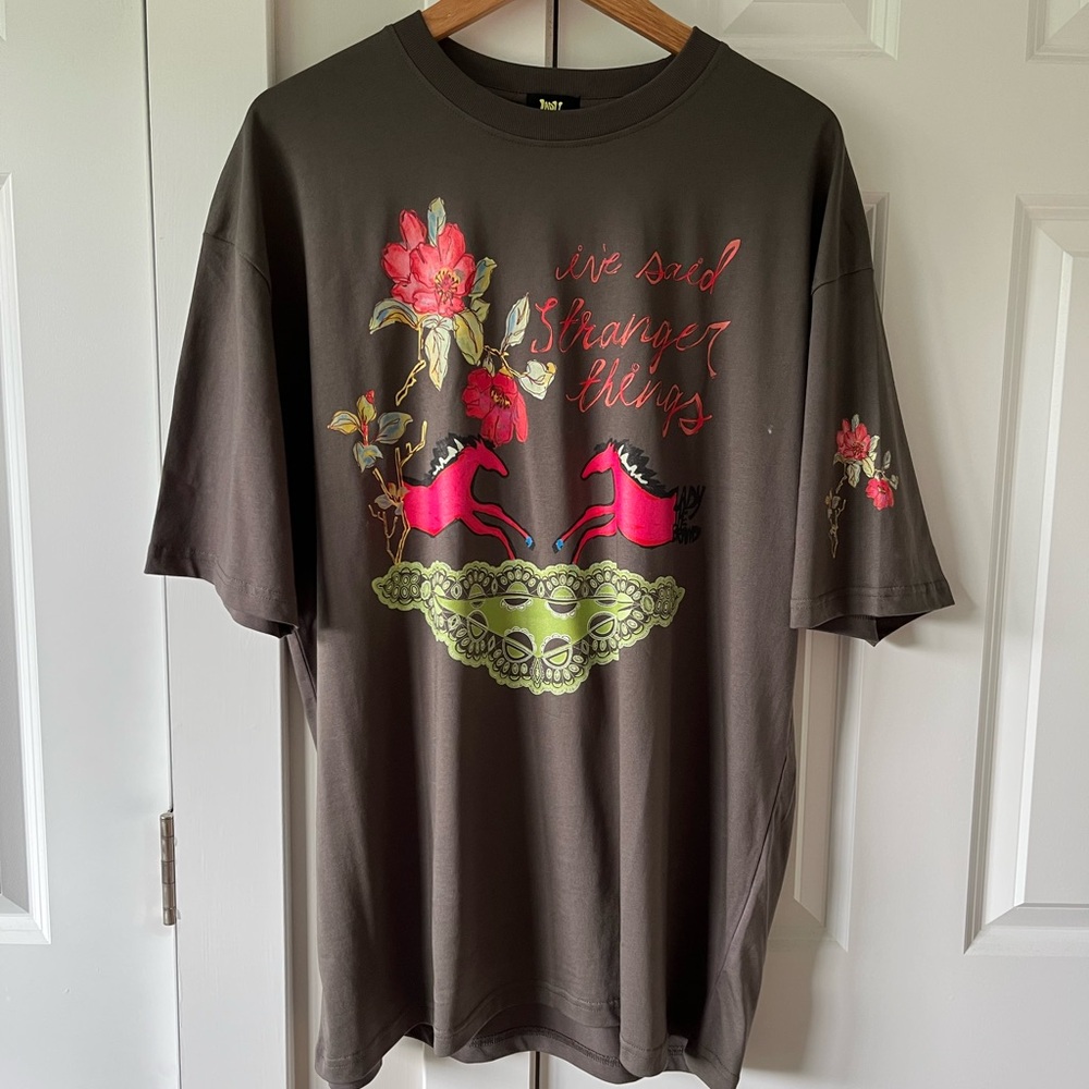 Lady the Brand I’ve Said Stranger Things Tee S/M never worn charcoal